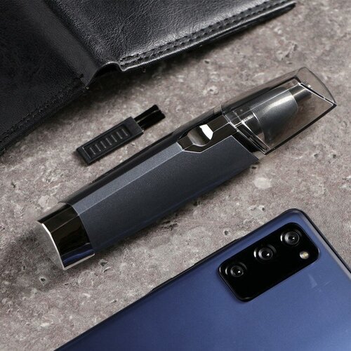 Триммер для волос Luazon LTRI-01 для носа и ушей 1хАА не в комплекте серый 114700₽