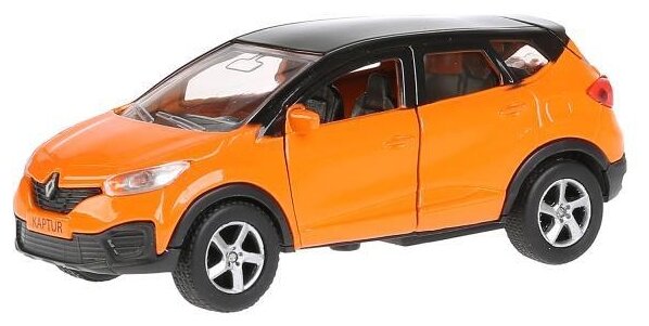 Легковой автомобиль технопарк Renault Kaptur 1:36, 12 см, оранжевый