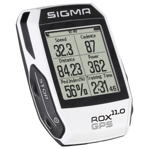 фото Велокомпьютер sigma rox 11.0 gps set, белый