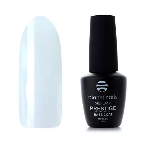 Planet nails Базовое покрытие Prestige Base Shimmer, milk, 10 мл planet nails базовое покрытие prestige base natural 10 мл