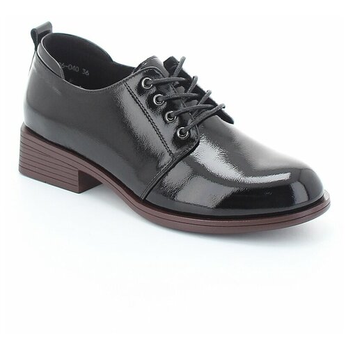 фото Ботинки baden, демисезонные,натуральная кожа, размер 40, черный