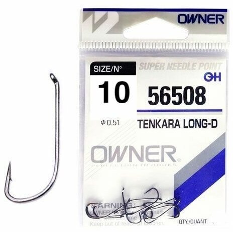 Крючки Owner Tenkara Long-D 56508 №10