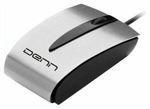 Мышь DENN DOM414 Silver USB