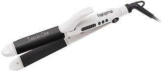 Щипцы harizma H10319 Two-in-One, белый