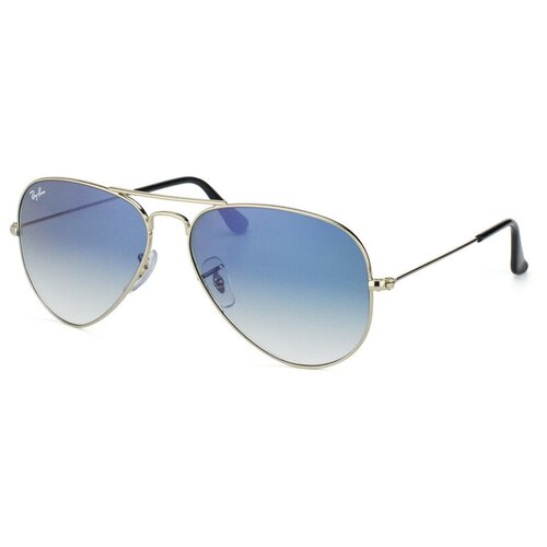 солнцезащитные очки ray ban ray ban rb 3025 003 3f rb 3025 003 3f серый серебряный Солнцезащитные очки Ray-Ban, бесцветный, серебряный