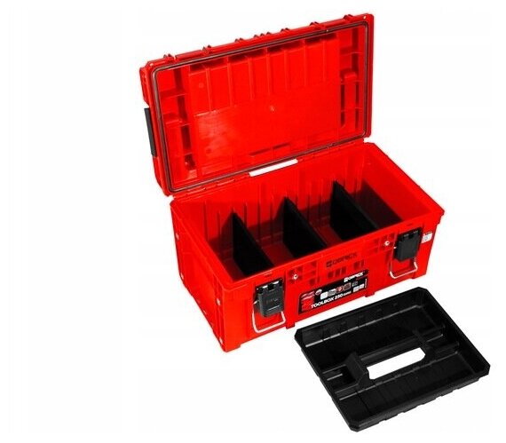 Ящик для инструментов Qbrick System PRIME Toolbox 250 Expert Red Ultra HD Custom 535x327x277 мм - фотография № 6