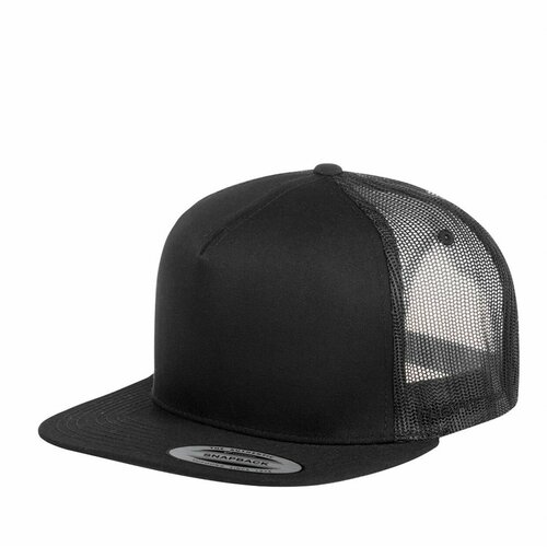фото Кепка flexfit 6005ff no foam trucker black