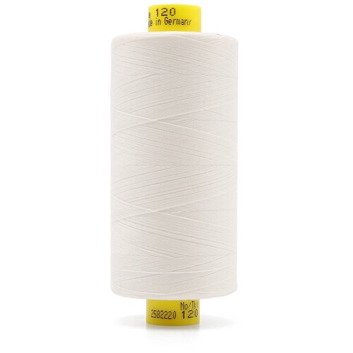 Нить универсальная Gutermann Mara №120/1000 м, 100% полиэстер, айвори 111