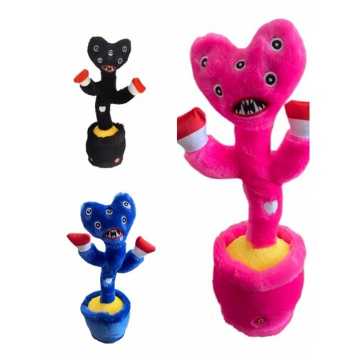 Танцующая и поющая игрушка Многоглазый Килли-Вилли, игровой персонаж из Хаги-Ваги, Poppy PlayTime, 120 мелодий,