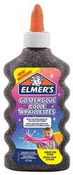 Elmer's Клей для слаймов Glitter Glue черный 177 мл