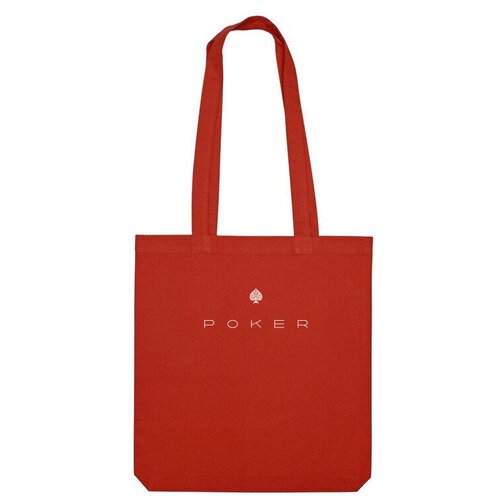 фото Сумка шоппер us basic, красный