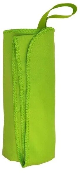 Полотенце спортивное из микрофибры 80*130см зеленое - фотография № 9
