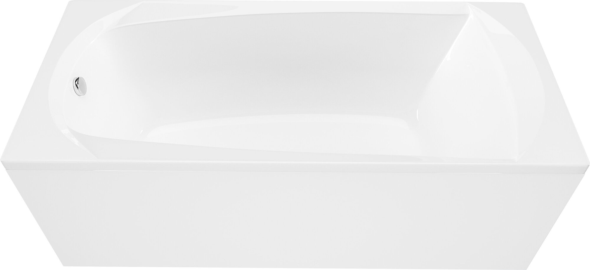 Акриловая ванна 1MarKa Elegance 165x70 см 4604613107048 - фото №5