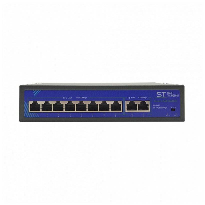 Space Technology ST-S88POE(2G/120W/A) коммутатор PoE 8-ми портовый