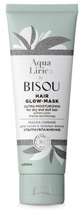 Фото BISOU Маска-сияние для сухих и тусклых волос Ультраувлажнение Aqua Lirica Hair Glow-Mask