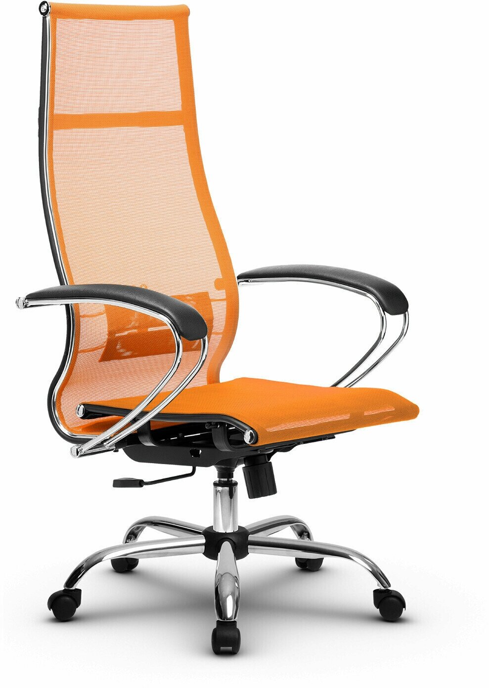 Компьютерное кресло МЕТТА-7(MPRU)/подл.131/осн.003 оранжевый/оранжевый