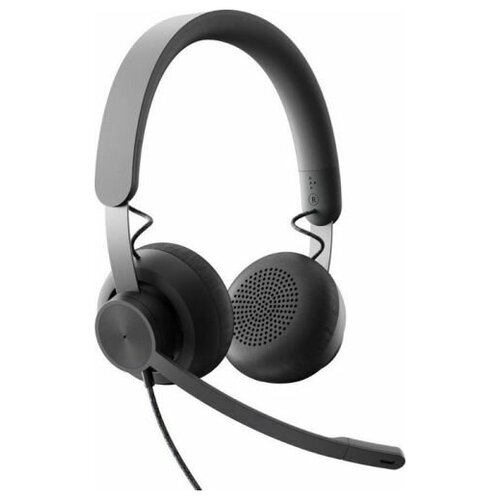 Гарнитура Logitech Zone Wired Teams Graphite 981-000870 14681₽