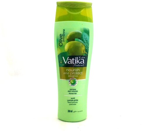 Dabur Шампунь для волос Dabur VATIKA Naturals (Nourish & Protect) - Питание и защита 200 мл