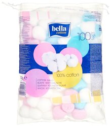 Ватные шарики Bella Cotton косметические разноцветные