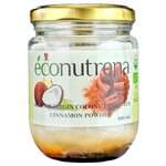 Econutrena Масло органическое кокосовое холодного отжима с цейлонской корицей - изображение