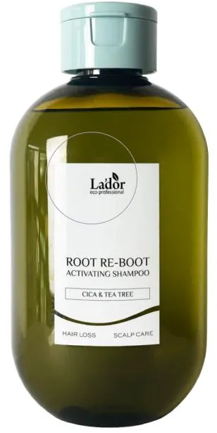 Шампунь Lador Root Re-Boot Activating Shampoo (Cica & tea tree) против выпадения волос для жирной и проблемной кожи, 300 мл