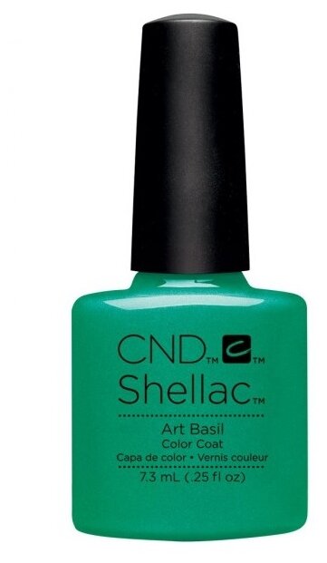 CND Гель-лак Shellac Art Vandal, 7.3 мл, Art Basil