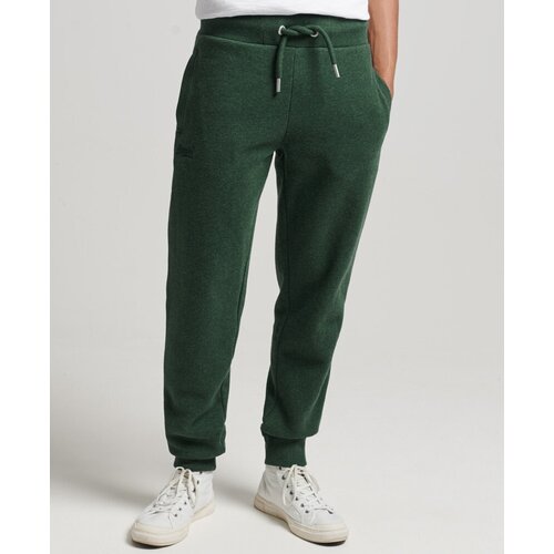 Джоггеры Superdry VINTAGE LOGO EMB JOGGER, Пол Мужской, Цвет Campus Green Marl, Размер S