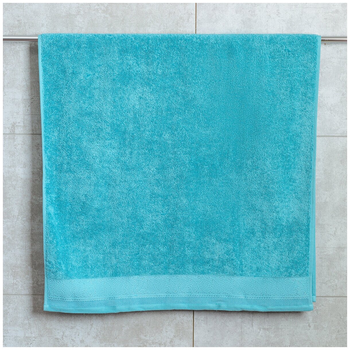 Махровое полотенце Dina Me (QD-0496) 70х140 см цвет - Мята плотность 550 гр.
