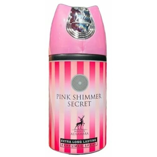 Maison Hambra Дезодорант-спрей жен PINK SHIMMER SECRET 250 мл