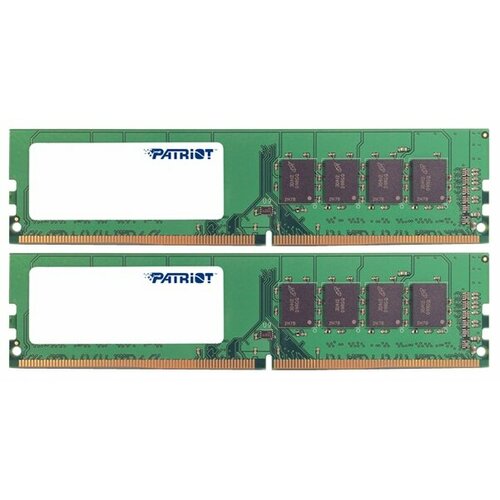 Оперативная память Patriot Memory SL 8 ГБ 4 ГБ x 2 шт DDR4 2133 МГц DIMM CL15 PSD48G2133K 299900₽