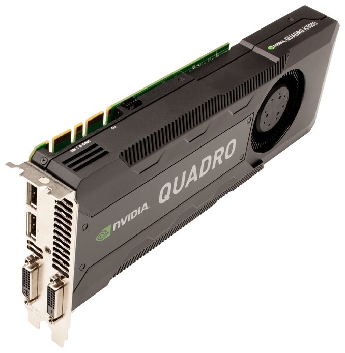Видеокарта PNY Quadro K5000 PCI-E 2.0 4096Mb 256 bit 2xDVI фото 2