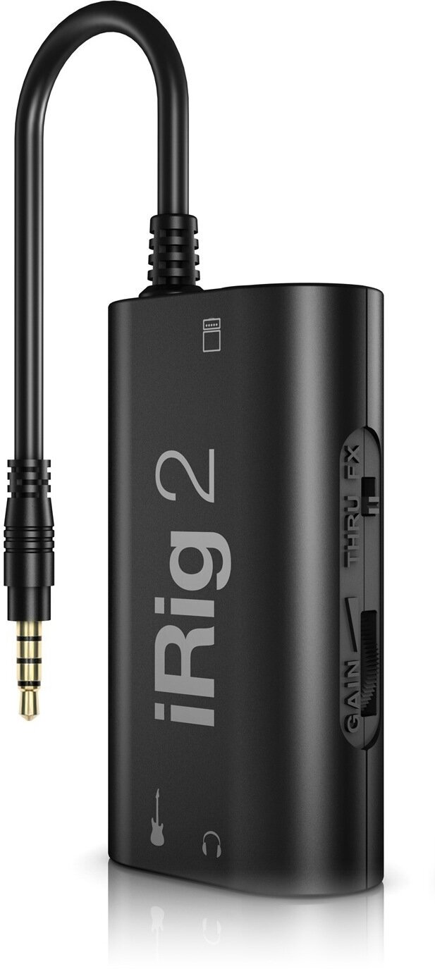 IK Multimedia iRig 2 компактный интерфейс для гитары баса