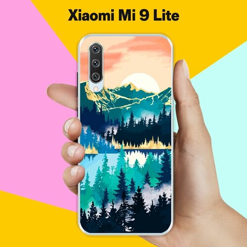 силиконовый чехол на xiaomi mi 9 lite коты для сяоми ми 9 лайт Силиконовый чехол на Xiaomi Mi 9 Lite Пейзаж 11 / для Сяоми Ми 9 Лайт