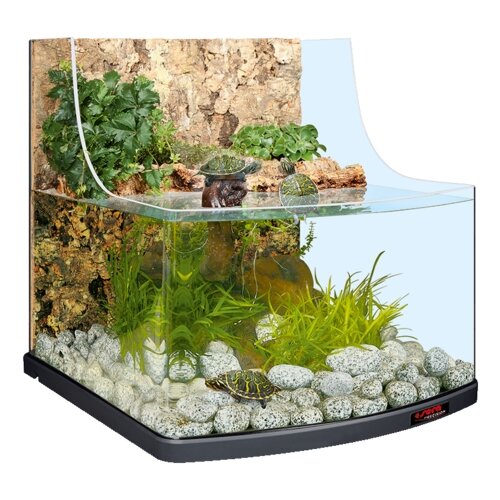 Акватеррариум Sera BIOTOP REPTIL AQUA Led-Светильник Фильтр Fil 120 Нагр100W 80л S32002