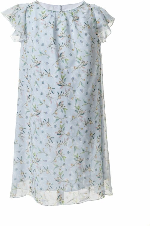 Платье Андерсен, размер 110, голубой