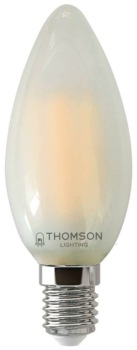 Лампочка Thomson филаментная TH-B2136 7 Вт, E14, 4500K, свеча, нейтральный белый свет