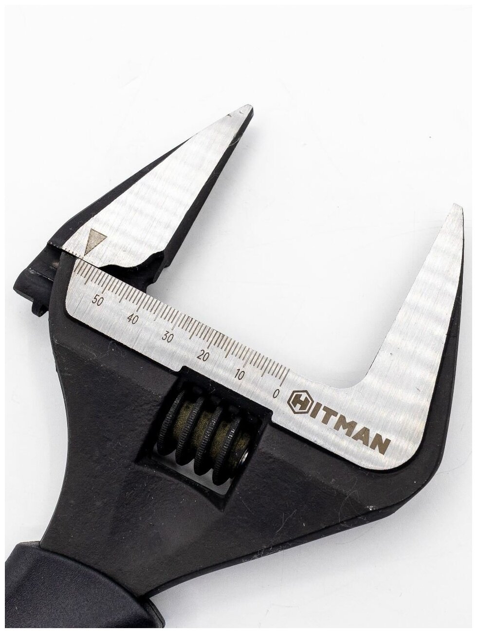 Ключ разводной Hitman 300 мм,тонкие губки,увеличенный диапазон раскрытия (до 60 мм)