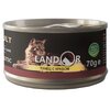 Корм для кошек Landor 1 шт. Тунец с крабом 0.07 кг - изображение