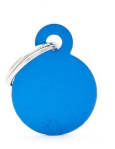 Адресник круг синий малый MFB13 0,0265 кг 60282