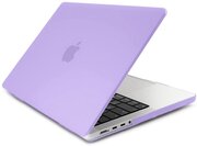 Чехол для MacBook Pro 14 2024 - 2021 M3 A2918 A2992 M2 A2779 M1 A2442 Pro Max Фиолетовая