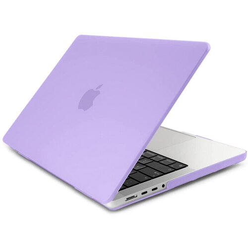 Чехол для MacBook Pro 14 2024 - 2021 M3 A2918 A2992 M2 A2779 M1 A2442 Pro Max Фиолетовая