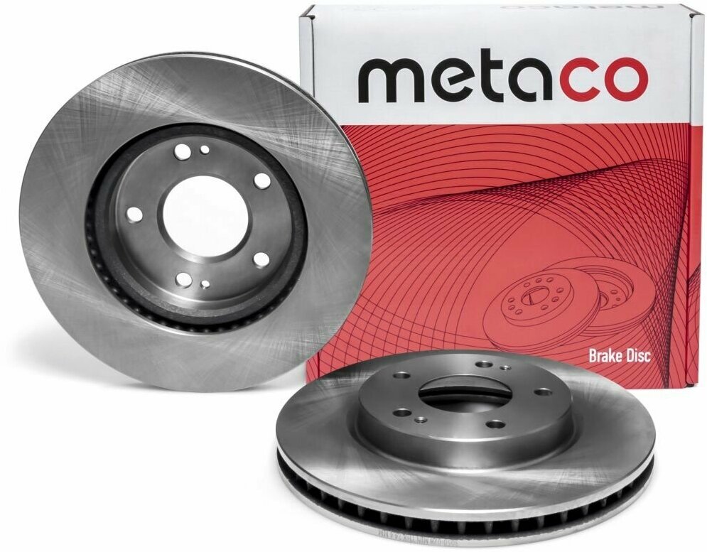 Диск тормозной передний вентилируемый Metaco 3050-078