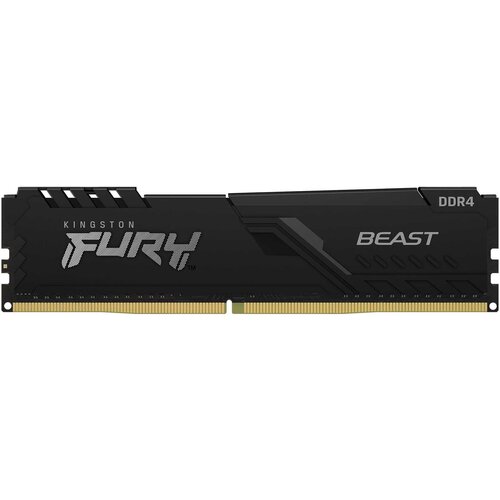 Оперативная память Kingston Fury Beast Black DDR4 - 32Gb 3200 МГц DIMM CL16 kf432c16bb32 950000₽