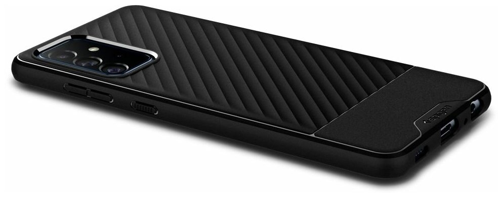 Чехол-накладка Spigen (ACS02330) для Samsung Galaxy A72 (Black) - фото №12