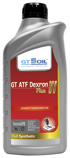 Масло трансмиссионное gt oil 1л синтетика gt atf dexron vi plus gt oil 8809059408513