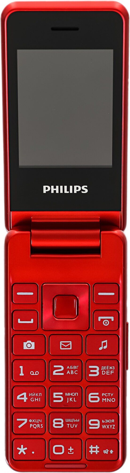 Мобильный телефон Philips Xenium E2601 красный (cte2601rd/00) - фотография № 8