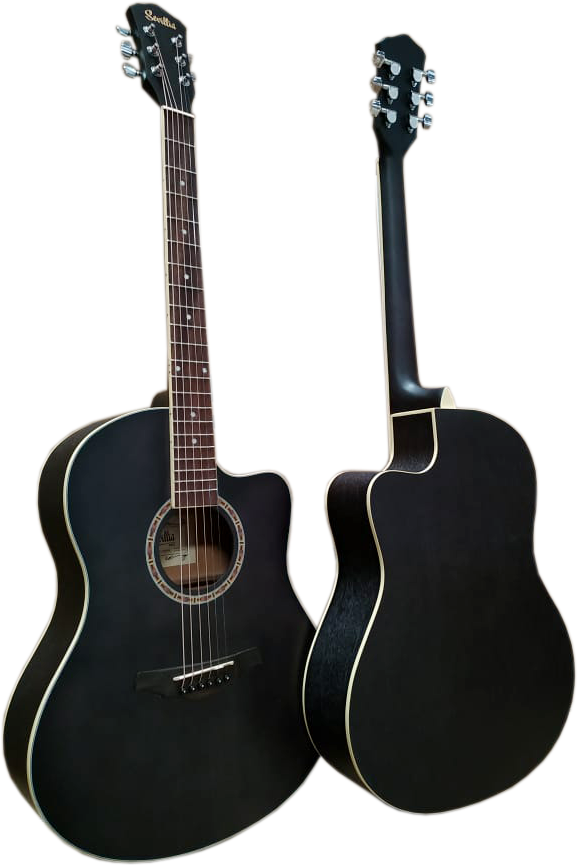 Sevillia IWC-39M BK гитара акустическая с вырезом. Мензура 650 мм. Цвет черный