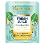 Bielenda Fresh Juice Krem Booster Увлажняющий крем с биоактивной цитрусовой водой Ананас - изображение