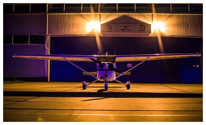 Сертификат Ночной полет на самолете Cessna-172 над МКАД для 1-3 человек (20 мин.) (Московская область)