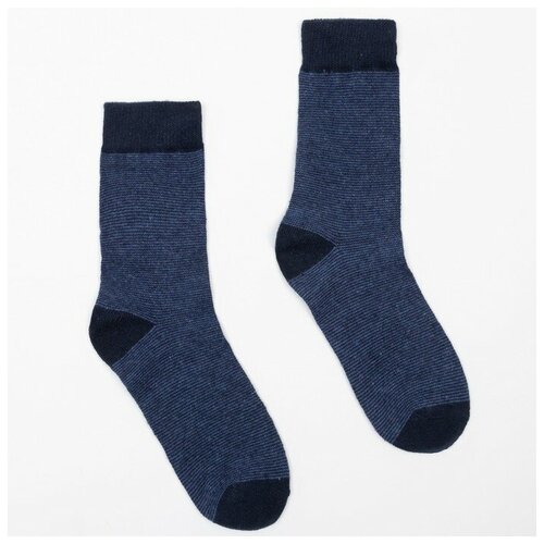 Носки HOBBY LINE, размер 39/43, синий носки размер 39 43 черный